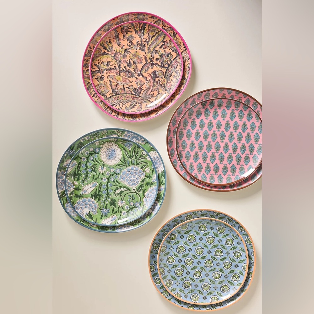 Tangier Oasis Melamine *Side/Dessert Plate* - Picture 3 of 10